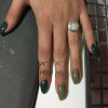 gel color verde iradei nails