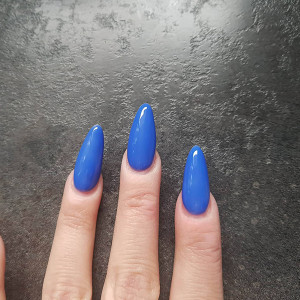smalto gel color blu chiaro iradei nails