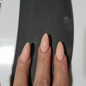 smalto gel color rosa naturale iradei nails