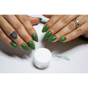 gel colorato verde militare iradei nails