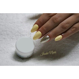 gel colorato giallo pastello iradei nails