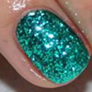 gel glitter verde glitter iradei nails